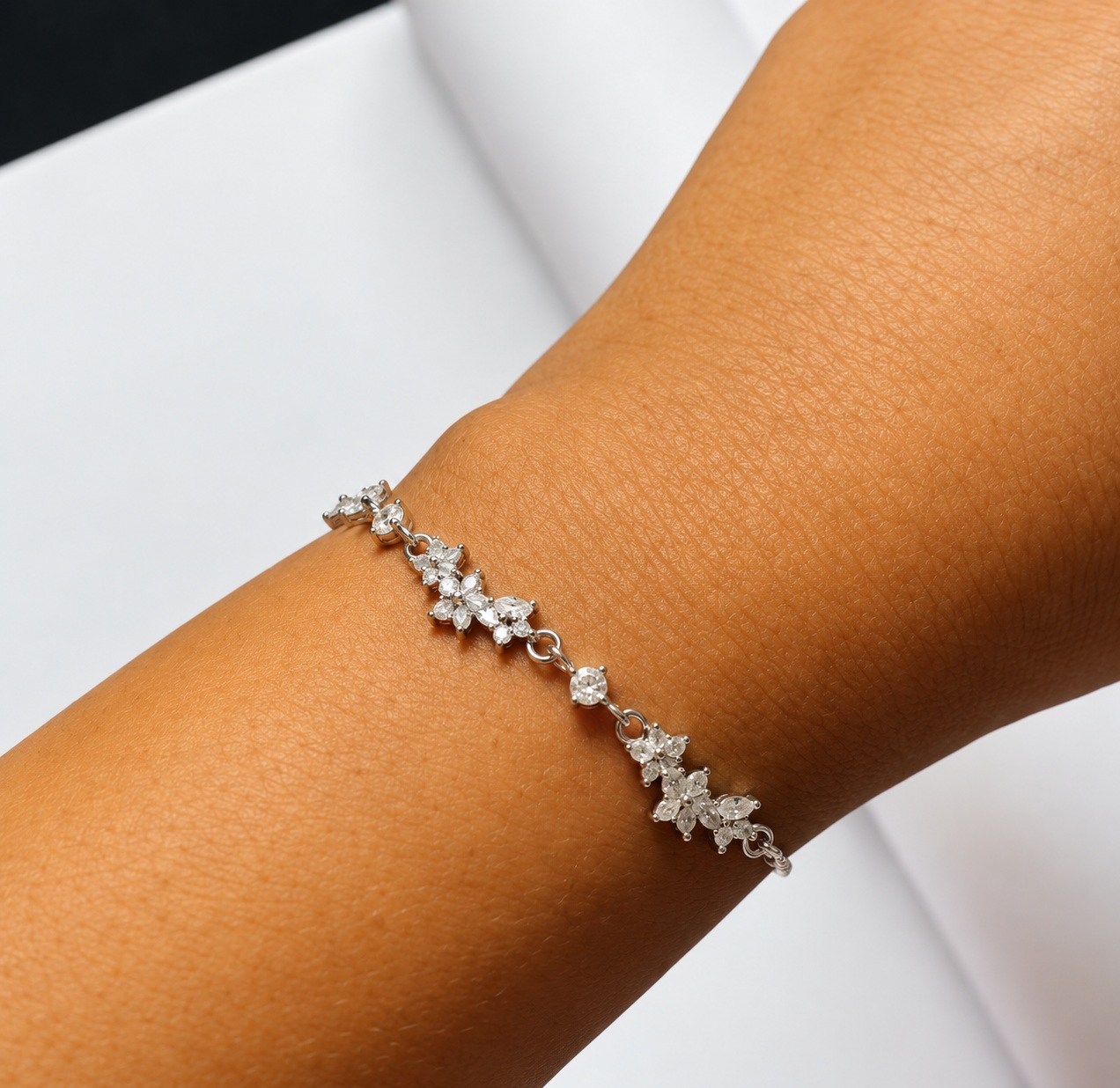 Floral bracelet
